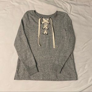 ❗️SALE NWOT Old Navy Lace Up Light Sweatshirt